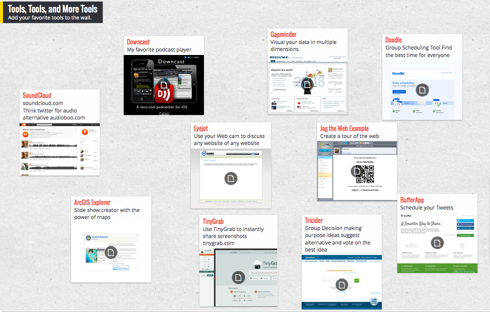 Tools, Tools, and More Tools (Google Hangout Take 2)